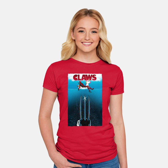 CLAWS-Womens-Fitted-Tee-Fran