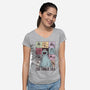 The Cookie Era-Womens-V-Neck-Tee-retrodivision