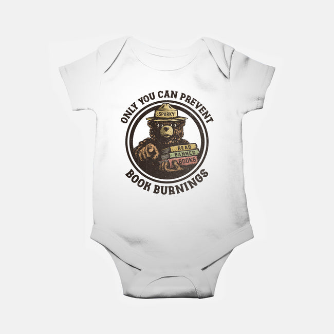 Only You Can Prevent Book Burnings-Baby-Basic-Onesie-kg07