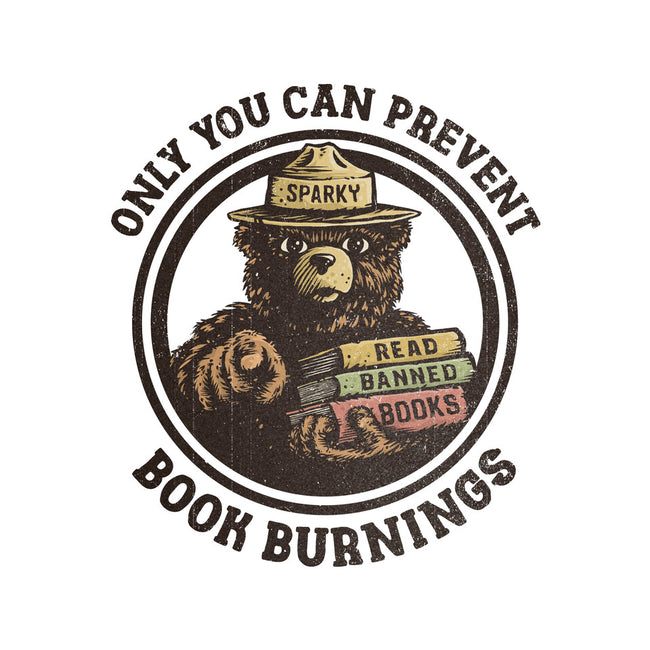 Only You Can Prevent Book Burnings-Womens-Off Shoulder-Tee-kg07