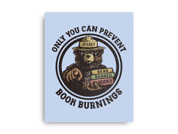 Only You Can Prevent Book Burnings