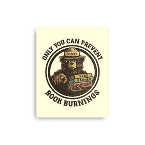 Only You Can Prevent Book Burnings