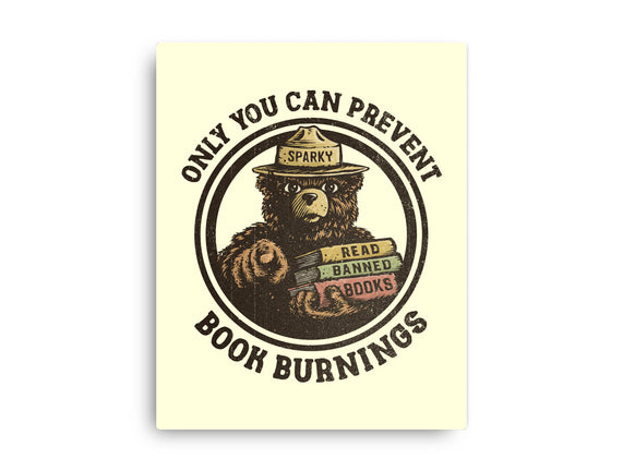 Only You Can Prevent Book Burnings