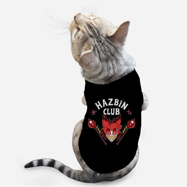 Hazbin Club-Cat-Basic-Pet Tank-paulagarcia