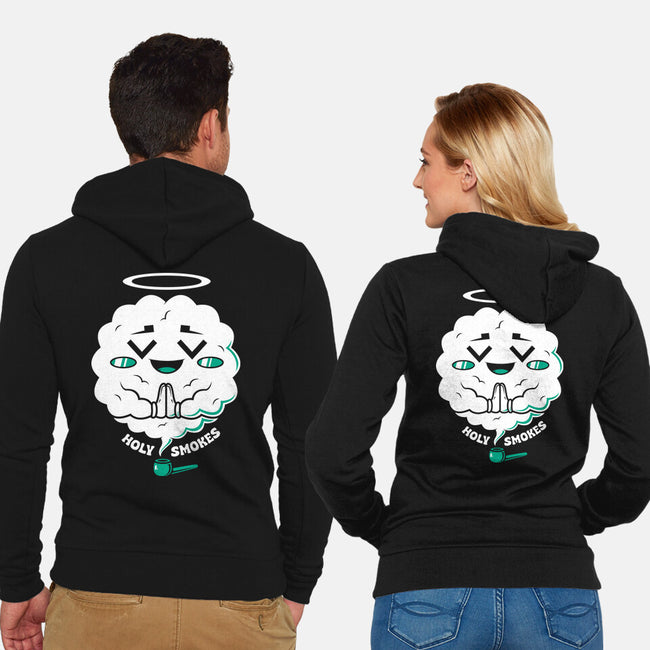 Holy Smokes-Unisex-Zip-Up-Sweatshirt-krisren28