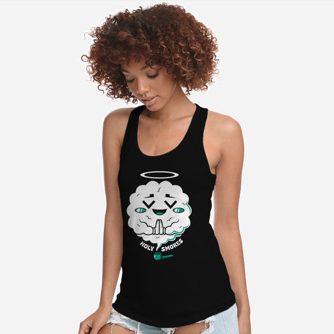 Holy Smokes-Womens-Racerback-Tank-krisren28