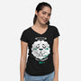 Holy Smokes-Womens-V-Neck-Tee-krisren28