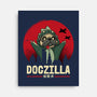 Dogzilla-None-Stretched-Canvas-retrodivision