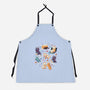 Naughty Cats-Unisex-Kitchen-Apron-Geekydog