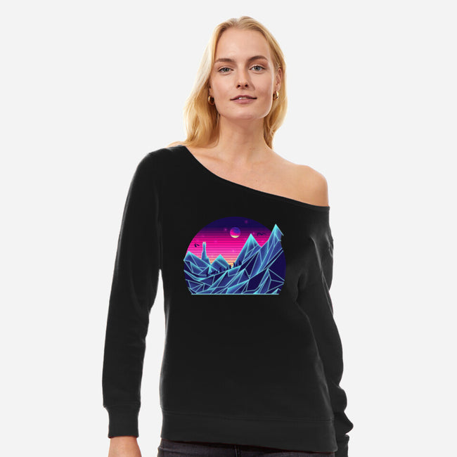 Rad Fellowship-Womens-Off Shoulder-Sweatshirt-sebasebi