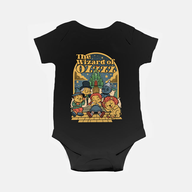 The Wizard Of Sleep-Baby-Basic-Onesie-Studio Mootant