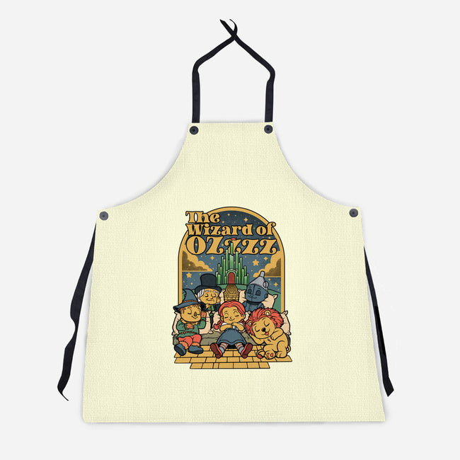 The Wizard Of Sleep-Unisex-Kitchen-Apron-Studio Mootant