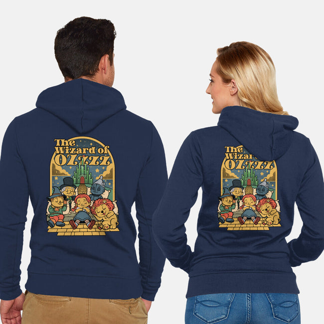 The Wizard Of Sleep-Unisex-Zip-Up-Sweatshirt-Studio Mootant