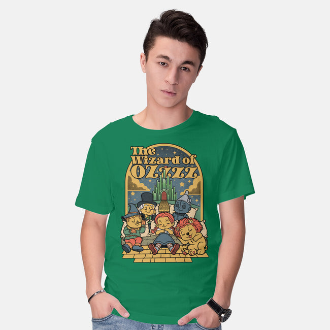 The Wizard Of Sleep-Mens-Basic-Tee-Studio Mootant