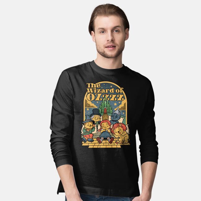 The Wizard Of Sleep-Mens-Long Sleeved-Tee-Studio Mootant