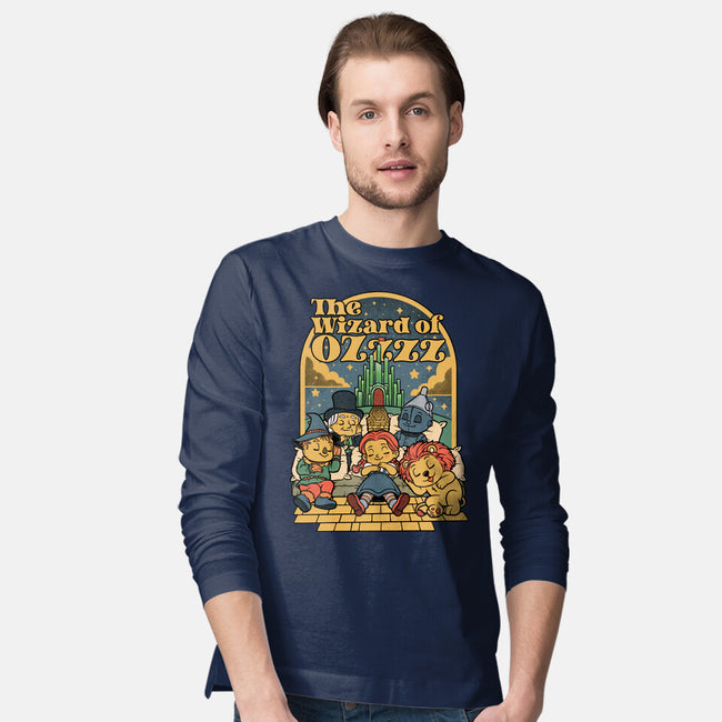 The Wizard Of Sleep-Mens-Long Sleeved-Tee-Studio Mootant