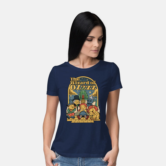 The Wizard Of Sleep-Womens-Basic-Tee-Studio Mootant