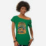 The Wizard Of Sleep-Womens-Off Shoulder-Tee-Studio Mootant