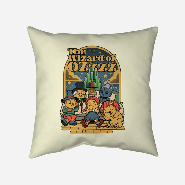 The Wizard Of Sleep-None-Removable Cover-Throw Pillow-Studio Mootant