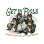 Get In Fools-Unisex-Basic-Tee-momma_gorilla