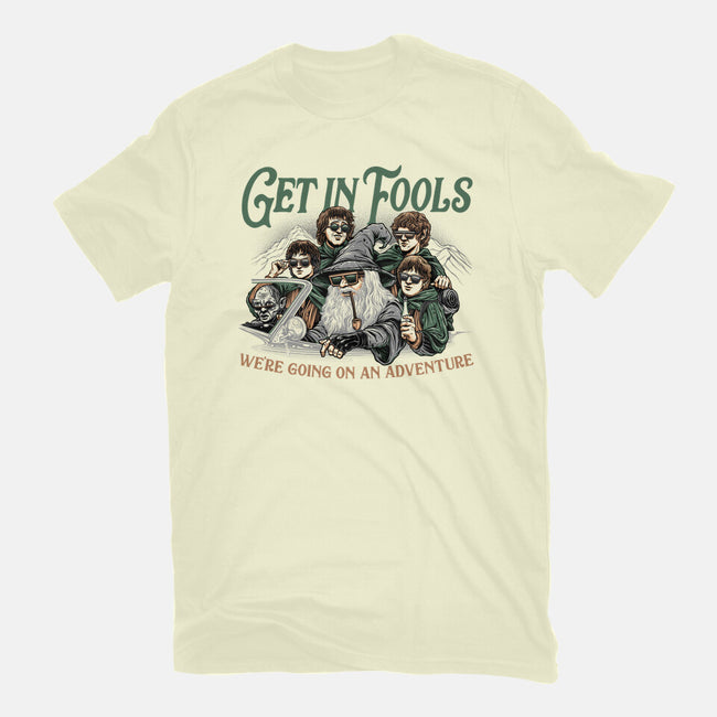 Get In Fools-Mens-Basic-Tee-momma_gorilla