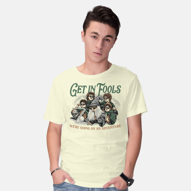 Get In Fools-Mens-Basic-Tee-momma_gorilla