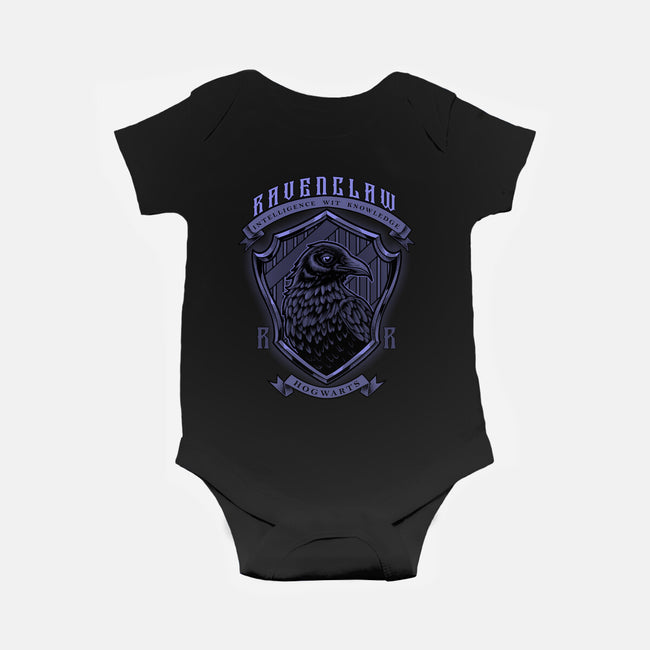 Violet Crow Emblem-Baby-Basic-Onesie-Astrobot Invention