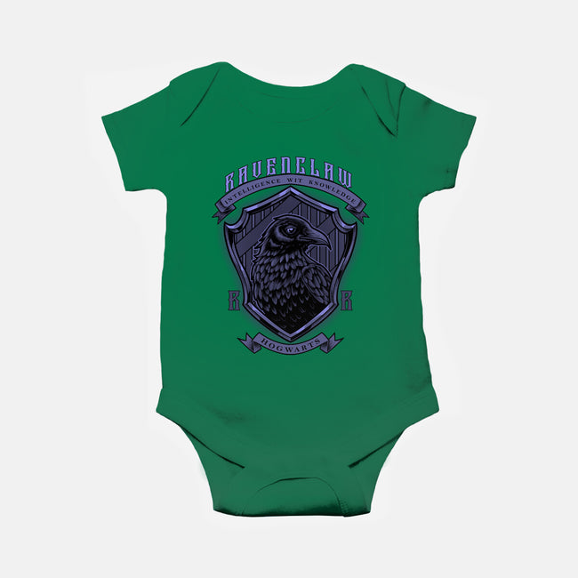 Violet Crow Emblem-Baby-Basic-Onesie-Astrobot Invention