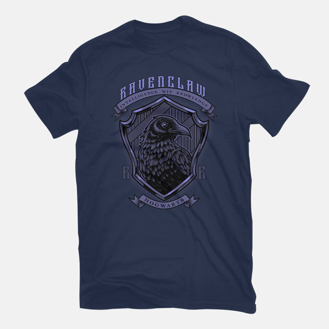 Violet Crow Emblem-Mens-Heavyweight-Tee-Astrobot Invention