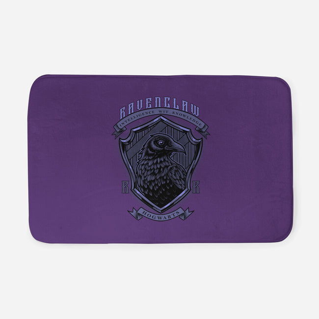 Violet Crow Emblem-None-Memory Foam-Bath Mat-Astrobot Invention