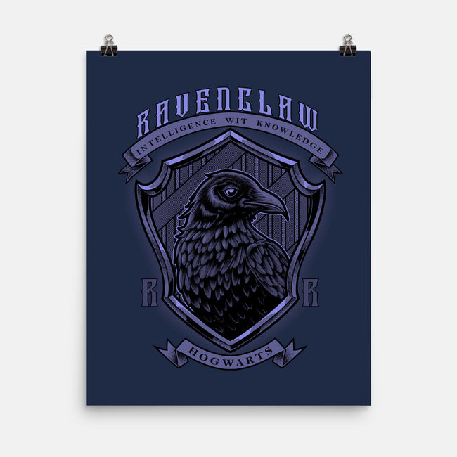 Violet Crow Emblem-None-Matte-Poster-Astrobot Invention