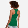 Green Snake Emblem-Womens-Racerback-Tank-Astrobot Invention