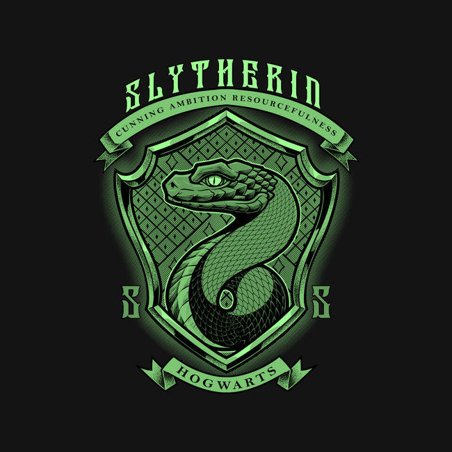 Green Snake Emblem-Youth-Basic-Tee-Astrobot Invention