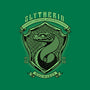 Green Snake Emblem-Womens-Basic-Tee-Astrobot Invention