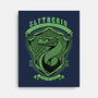 Green Snake Emblem-None-Stretched-Canvas-Astrobot Invention