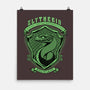 Green Snake Emblem-None-Matte-Poster-Astrobot Invention