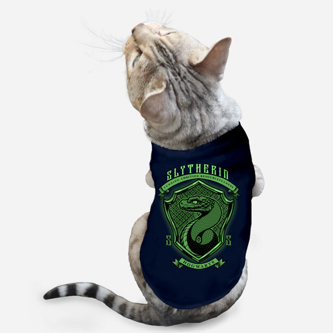 Green Snake Emblem-Cat-Basic-Pet Tank-Astrobot Invention