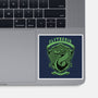 Green Snake Emblem-None-Glossy-Sticker-Astrobot Invention