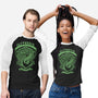 Green Snake Emblem-Unisex-Baseball-Tee-Astrobot Invention