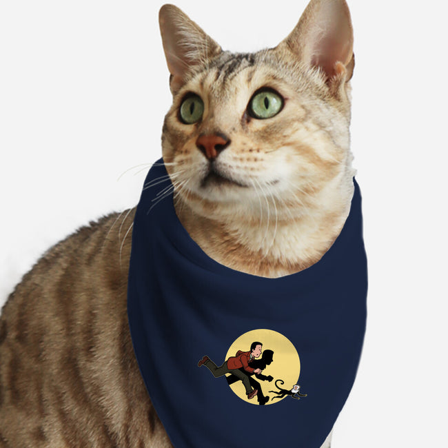 The Adventures Of Ross And Marcel-Cat-Bandana-Pet Collar-jasesa