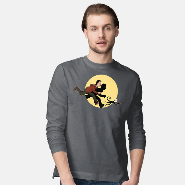 The Adventures Of Ross And Marcel-Mens-Long Sleeved-Tee-jasesa