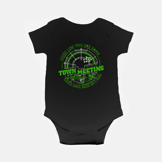 Aliens Town Meeting-Baby-Basic-Onesie-rocketman_art