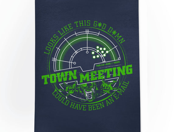 Aliens Town Meeting