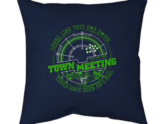 Aliens Town Meeting