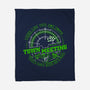 Aliens Town Meeting-None-Fleece-Blanket-rocketman_art