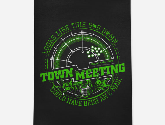 Aliens Town Meeting