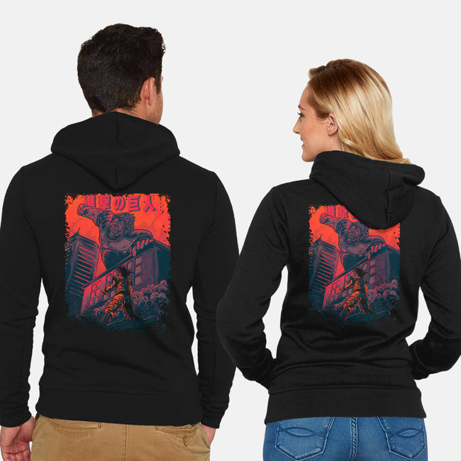 Attack On Titan-Unisex-Zip-Up-Sweatshirt-Gleydson Barboza