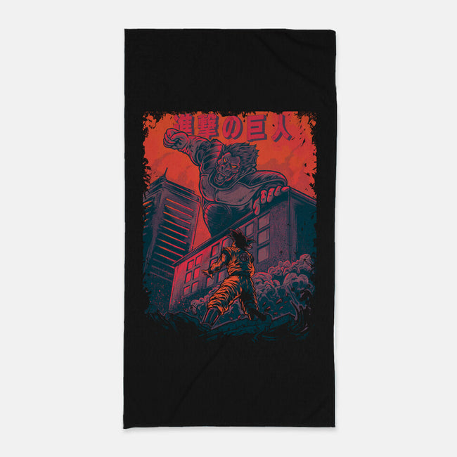 Attack On Titan-None-Beach-Towel-Gleydson Barboza