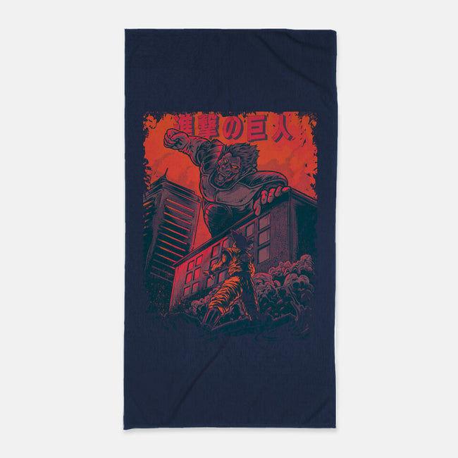 Attack On Titan-None-Beach-Towel-Gleydson Barboza