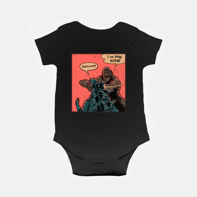 King Of Skull Island-Baby-Basic-Onesie-Gleydson Barboza